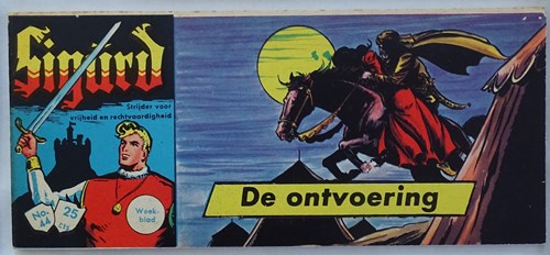 Sigürd - Strijder Voor vrijheid en rechtvaardigheid 44 - De ontvoering, Softcover, Eerste druk (1963) (Metropolis)