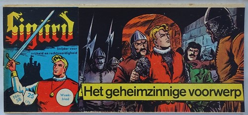 Sigürd - Strijder Voor vrijheid en rechtvaardigheid 58 - Het geheimzinnige voorwerp, Softcover, Eerste druk (1963) (Metropolis)