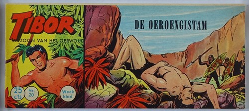 Tibor - Zoon van het Oerwoud 20 - De Oeroengistam, Softcover, Eerste druk (1959) (Walter Lehning)