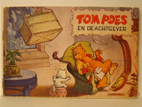 Bommel en Tom Poes - Th. Niemeijer 4 - Tom Poes en de achtgever, Softcover, Eerste druk (1959) (Theodorus Niemeijer)