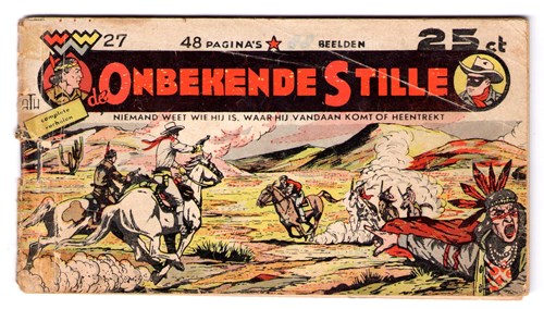 Lone Ranger / Onbekende Stille 27 - Slavenhandel, Softcover, Eerste druk (1954) (A.T.H.)