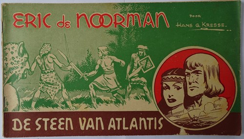 Eric de Noorman - Nederlands oblong reeks 1 - De steen van Atlantis, Softcover (Het kasteel van Aemstel)