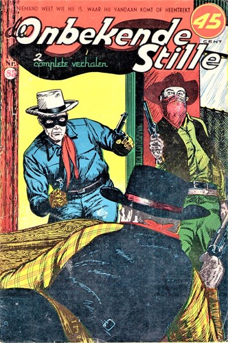Lone Ranger / Onbekende Stille 85 - Texas Billy de dolkheld, Softcover, Eerste druk (1958) (A.T.H.)