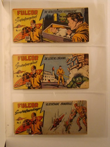 Fulgor 1 - Vliegende schotels, Softcover, Eerste druk (1954) (Walter Lehning)