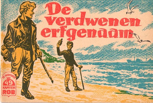 Kapitein Rob 49 - De verdwenen erfgenaam, Softcover, Eerste druk (1960), Kapitein Rob - Eerste Nederlandse Serie (Het Parool)