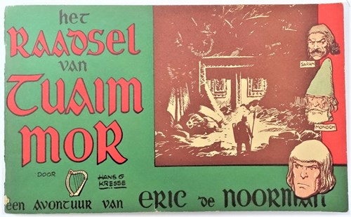 Eric de Noorman - Nederlands oblong reeks 32 - Het raadsel van Tuaim Mor, Softcover, Eerste druk (1956) (De Tijd)