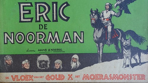 Eric de Noorman - Nederlands oblong reeks 15 - De vloek van het goud - Het moerasmonster, Softcover (De Tijd)
