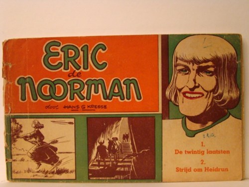 Eric de Noorman - Nederlands oblong reeks 13 - De twintig laatsten, Softcover, Eerste druk (1952) (De Tijd)