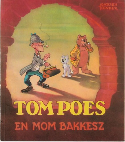 Tom Poes - De Muinck uitgaven - tweede reeks 4 - Tom Poes en Mom Bakkesz, Softcover, Eerste druk (1951) (De Muinck & co)