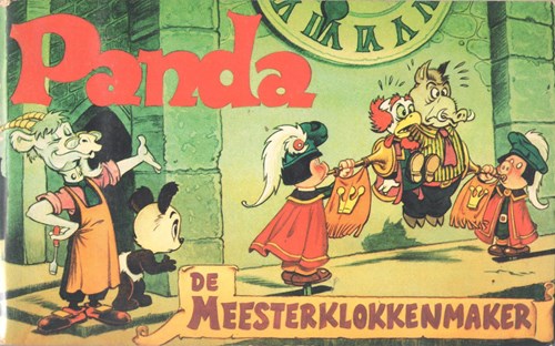 Panda 2 - De meesterklokkenmaker, Softcover, Eerste druk (1972) (Wolters-Noordhoff)