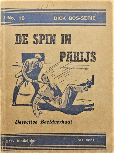 Dick Bos - Ten Hagen 16 - De Spin in Parijs, Softcover, Ten Hagen - 1e serie (Ten Hagen)