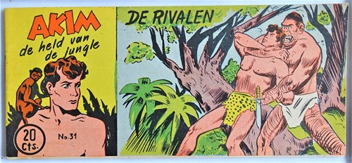 Akim - Held van de jungle, de 31 - De rivalen, Softcover, Eerste druk (1954) (Walter Lehning)