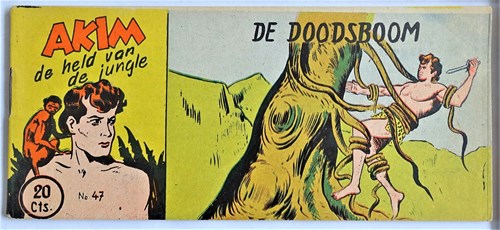 Akim - Held van de jungle, de 47 - De doodsboom, Softcover, Eerste druk (1954) (Walter Lehning)