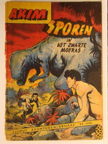 Akim - Liliput avonturenverhaal 6 - Sporen in het zwarte moeras, Softcover, Eerste druk (1956), Akim - Liliput avonturenverhaal (Walter Lehning)