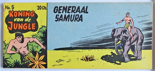 Akim - Koning van de Jungle 5 - Generaal Samura, Softcover, Eerste druk (1955) (Walter Lehning)