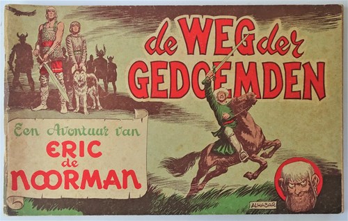Eric de Noorman - Nederlands oblong reeks 23 - De weg der gedoemden, Softcover, Eerste druk (1953) (De Tijd)