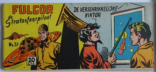 Fulgor 37 - De verschrikkelijke Viktor, Softcover, Eerste druk (1954) (Walter Lehning)