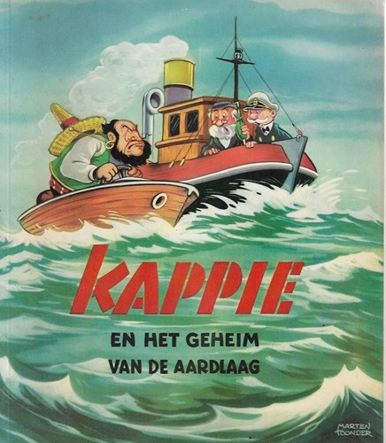 Kappie - De Muinck 1 - Kappie en het geheim van de aardlaag, Softcover, Eerste druk (1952) (De Muinck & co)