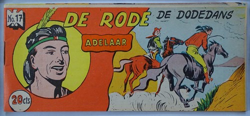 Rode Adelaar 17 - De dodendans, Softcover, Eerste druk (1953) (Walter Lehning)