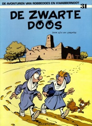 Robbedoes en Kwabbernoot 31 - De zwarte doos, Softcover, Eerste druk (1983) (Dupuis)