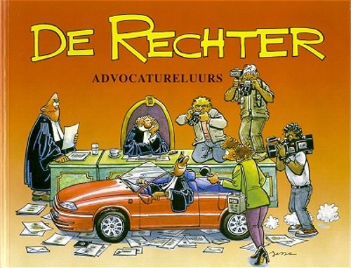 Rechter, de 4 - Advocatureluurs, Softcover (Tekenstudio Van Muylwijck)