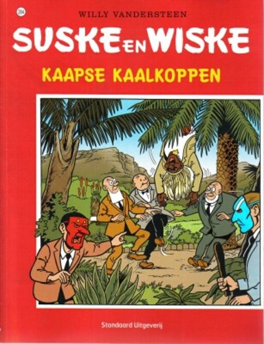 Suske en Wiske 284 - Kaapse kaalkoppen, Softcover, Eerste druk (2004), Vierkleurenreeks - Softcover (Standaard Uitgeverij)