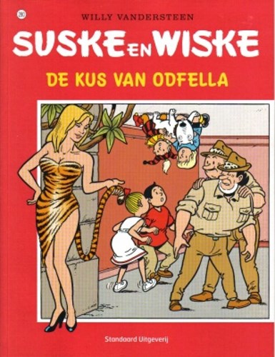 Suske en Wiske 280 - De kus van Odfella, Softcover, Eerste druk (2003), Vierkleurenreeks - Softcover (Standaard Uitgeverij)