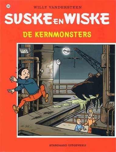 Suske en Wiske 266 - de kernmonsters, Softcover, Eerste druk (2000), Vierkleurenreeks - Softcover (Standaard Uitgeverij)