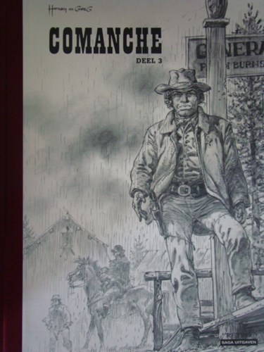 Comanche - Retro Saga 3 - Comanche Deel 3, Luxe, Eerste druk (2008) (SAGA Uitgeverij)