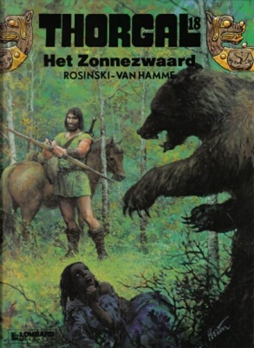 Thorgal 18 - Het zonnezwaard, Hardcover, Eerste druk (1992), Thorgal - Hardcover (Lombard)