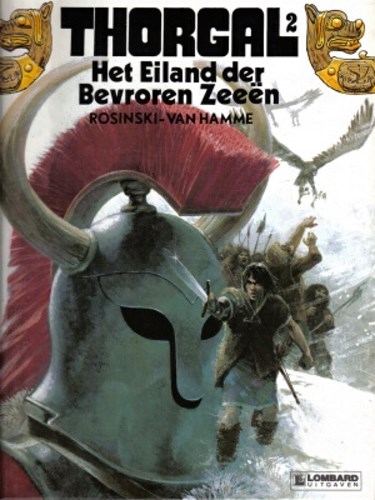 Thorgal 2 - Het eiland der bevroren zeeën, Hardcover, Eerste druk (1989), Thorgal - Hardcover (Lombard)