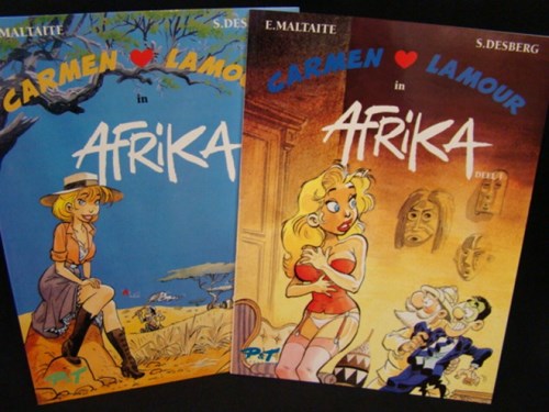 Carmen Lamour Pakket - In Afrika 1&2 softcover, Softcover (P & T Production)