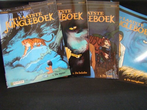 Laatste jungleboek, het pakket - Het laatste jungleboek 1-4, Softcover, Eerste druk (2004) (Lombard)