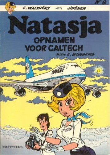 Natasja 8 - Opnamen voor Caltech, Softcover, Eerste druk (1981) (Dupuis)
