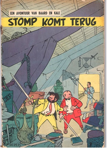 Baard en Kale - Verhalen 5 - Stomp komt terug, Softcover, Eerste druk (1958) (Dupuis)
