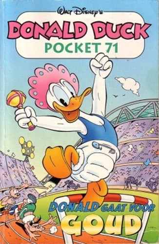Donald Duck - Pocket 3e reeks 71 - Donald gaat voor goud, Softcover, Eerste druk (2000) (Sanoma)