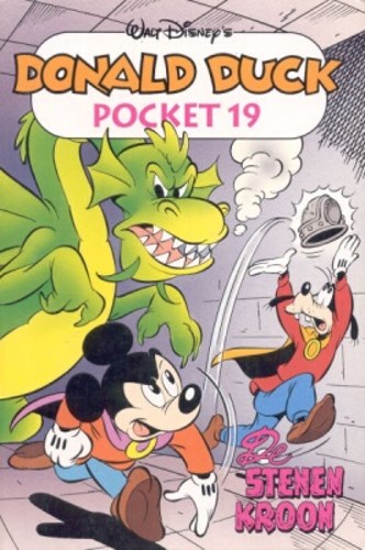 Donald Duck - Pocket 3e reeks 19 - De stenen kroon, Softcover, Eerste druk (1994) (De Geïllustreerde Pers)