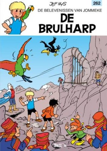 Jommeke 262 - De Brulharp, Softcover (Ballon)