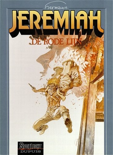 Jeremiah 16 - De rode lijn, Softcover, Eerste druk (1992), Jeremiah - Softcover (Dupuis)