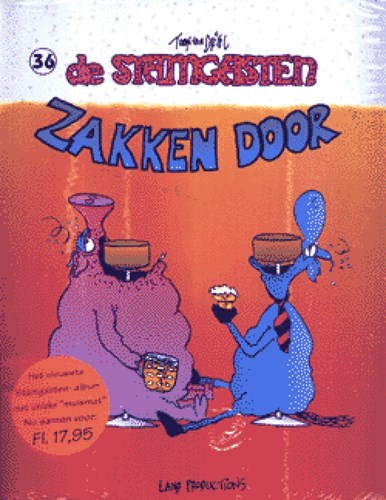 Stamgasten 36 - Zakken door, Softcover, Eerste druk (1998) (Land Productions)