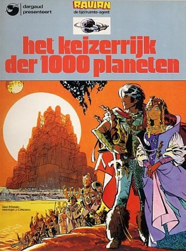 Ravian 2 - Het keizerrijk der 1000 planeten, Softcover, Eerste druk (1973) (Amsterdam Boek)