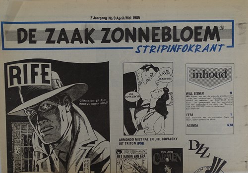 Zaak Zonnebloem, de 9 - Rife, Softcover (De zaak Zonnebloem)