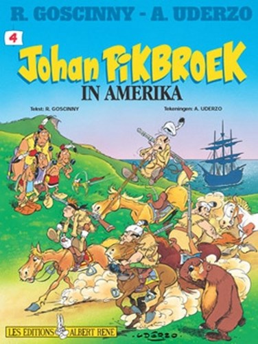 Johan Pikbroek 4 - in amerika, Softcover (Albert René)
