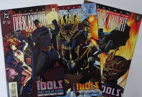 Batman - Legends of the Dark Knight  - Idols part 1-3, Softcover (DC Comics)
