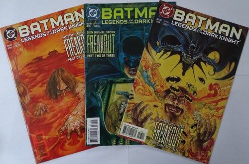 Batman - Legends of the Dark Knight 91-93 - Freakout - Compleet verhaal, Issue (DC Comics)