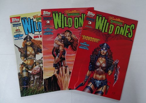 Cadillacs and Dinosaurs  - The wild ones - part 1-3, Softcover (Topps Comics)