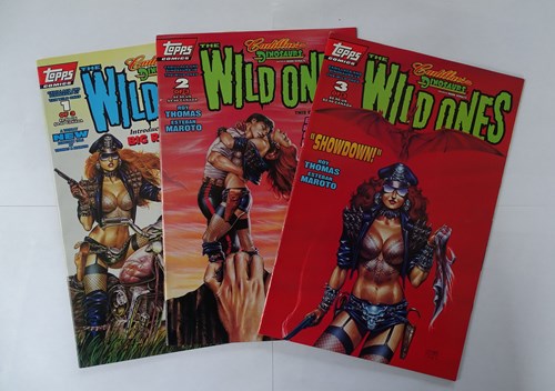 Cadillacs and Dinosaurs  - The wild ones - part 1-3, Softcover (Topps comics)