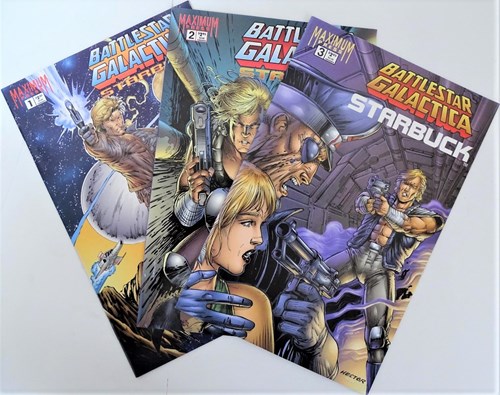 Battlestar Galactica  - Starbuck 1-3, Issue (Maximum Press)