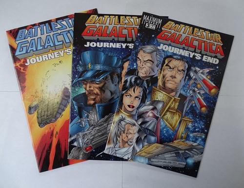 Battlestar Galactica  - Journey's end part 1-4, Softcover (Maximum press)