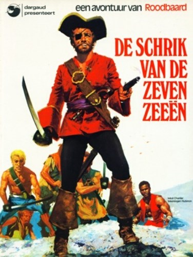 Roodbaard 2 - De schrik van de zeven zeeen, Softcover, Eerste druk (1973) (Amsterdam Boek)